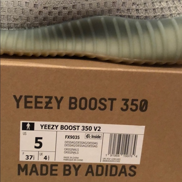 Yeezy Boost 350 Desert Sage - Picture 5 of 6